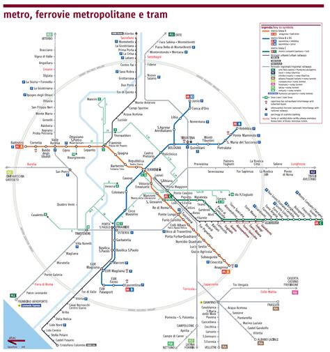 Trains from Bracciano to Roma Termini